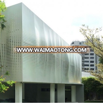 Perforated Metal Wall Cladding Panels decoration panels