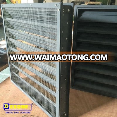 Aluminum hurricane shutter slat