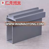 CE ISO extruded aluminum framing system , building curtain wall aluminum profile